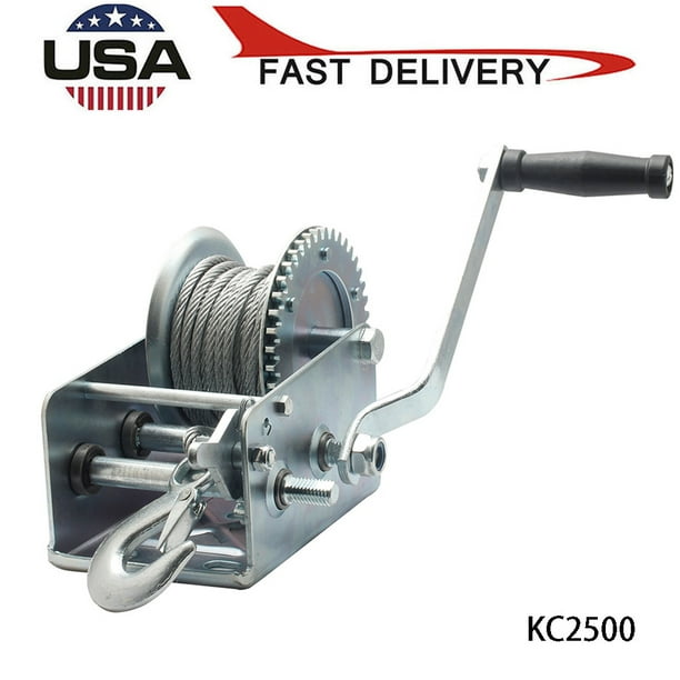 Brake Winch Boat 4wd Trailer M&R INDUSTRIAL Hand Winch Stainless Steel Brake Winch Boat 4wd Trailer M&R INDUSTRIAL Hand Winch Stainless Steel